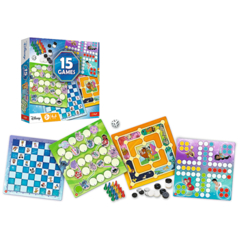 TREFL DISNEY 15 in 1 Galda spēle (02583T)