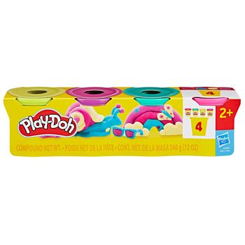 PLAY-DOH Масса для лепки 4 шт (G0512)