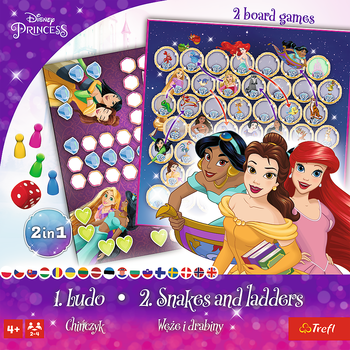 TREFL DISNEY PRINCESS Spēle 2 in 1 Princeses (02418T)