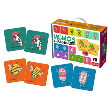TREFL Memo Classic Plus Skaņas un kustības (02271T)