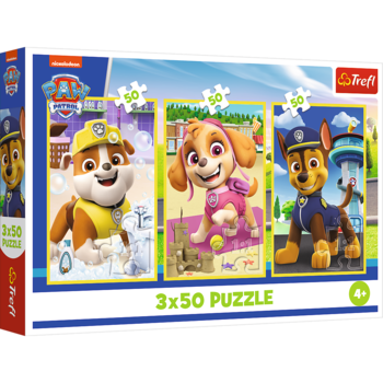 TREFL PAW PATROL Комплект пазлов, 3x50 шт. (34878T)