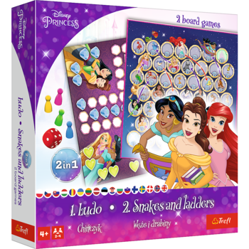 TREFL DISNEY PRINCESS Spēle 2 in 1 Princeses (02418T)