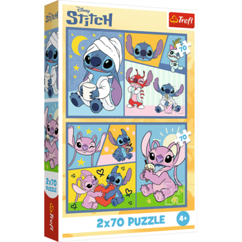 TREFL DISNEY STITCH Набор пазлов, 2x70 шт. (34444T)