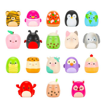 SQUISHMALLOWS CLIP-A-LONGS брелок-сюрприз с фигурками, 2,5 cm (SQAL0081)