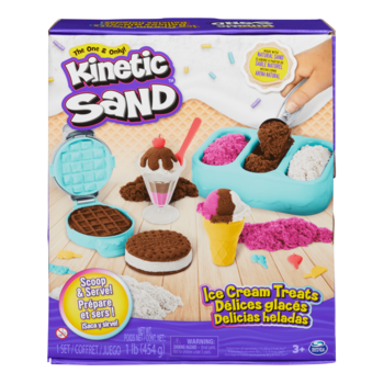 KINETIC SAND Игровой набор Мороженое (без запаха) (6068200)