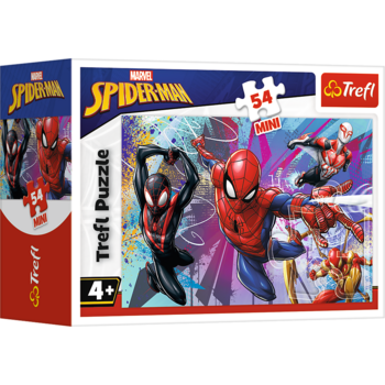 TREFL SPIDER-MAN Минипазл Человек-паук 54 шт. (54216T)