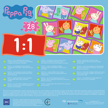 TREFL PEPPA PIG Домино (02066T)
