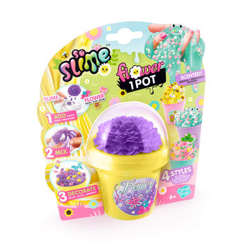 SO SLIME Комплект для изготовления слайма Цветочный горшок (SSC417)