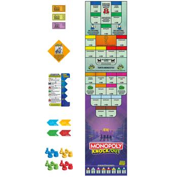 MONOPOLY Boardgame Knockout (In Lithuanian lang.) (F8995LT)