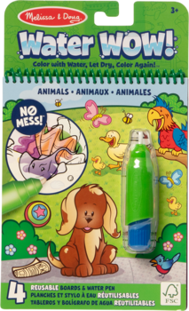 MELISSA & DOUG Water Wow! Раскраска. Рисуем водой - Животные (6074878)