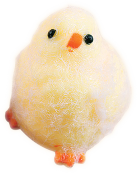 TABA SQUISHY anti-stresa rotaļlieta, cālītis (T26417)