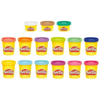 PLAY-DOH Масса для лепки Classic Color 15шт (F8150)