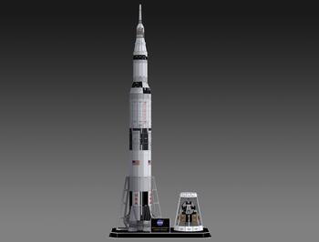 CUBICFUN NASA 3D пазл «Ракета Apollo Saturn V» (DS1059H)