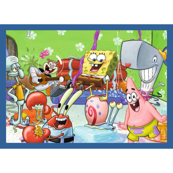 TREFL SPONGEBOB Комплект пазлов 4в1 Губка Боб (34674T)