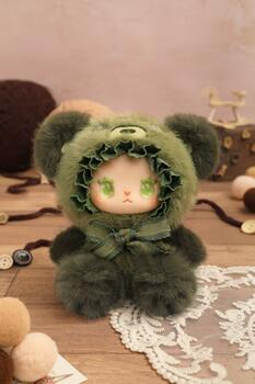 LUCKY EMMA Lovely Emma Plīša atslēgu piekariņš, slēgtā iepakojumā - Bear Alliance Series (82420LE)