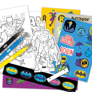Batman uzlīmju aktivitāšu komplekts (DC85754)