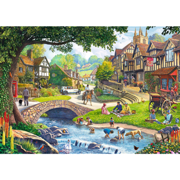 TREFL Набор пазлов Idyllic life, 2x500 шт. (37494T)