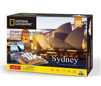 CUBICFUN NATIONAL GEOGRAPHIC 3D пазл «Сиднейский оперный театр» (DS1088H)