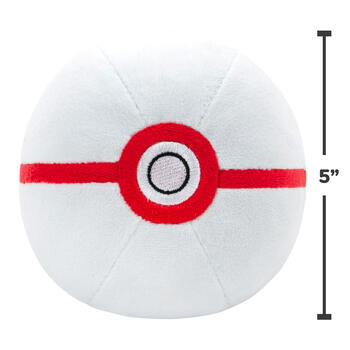 POKEMON W2 плюшевая игрушка Poké Ball, 12 см (PKW3554-2)