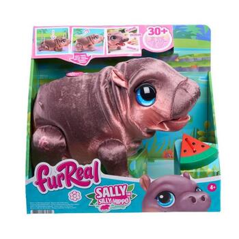 FURREAL Wag-a-Lots интерактивная мягкая игрушка - Sally the Silly Hippo (28179)