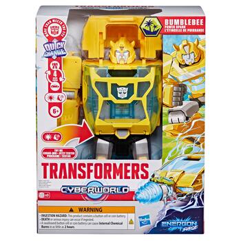 TRANSFORMERS Cyberverse Фигурка Бамблби Power Spark 28 см (G2451)
