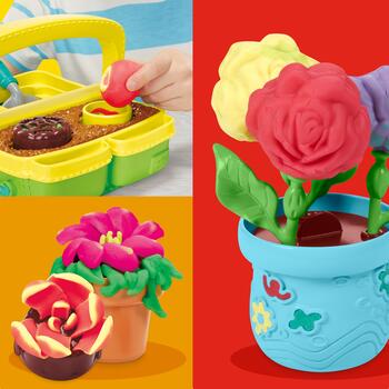 PLAY-DOH Rotaļu komplekts Plaukstošie ziedi (G0492)