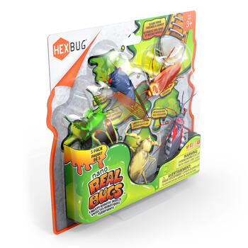 HEXBUG Интерактивная игрушка Nano Real Bugs 5 шт (6068917)