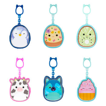 SQUISHMALLOWS CLIP-A-LONGS брелок-сюрприз с фигурками, 2,5 cm (SQAL0081)