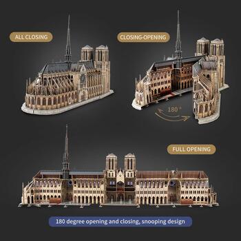 CUBICFUN 3D-пазл National Geographic Собор парижской богоматери (DS0986H)