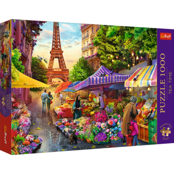 TREFL Premium Plus Пазл Flower Market, 1000 шт. (10799T)