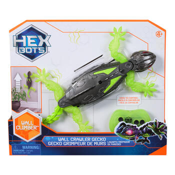 HEX BOTS Интерактивная игрушка Ползующий по стенам Геккон (6070281)