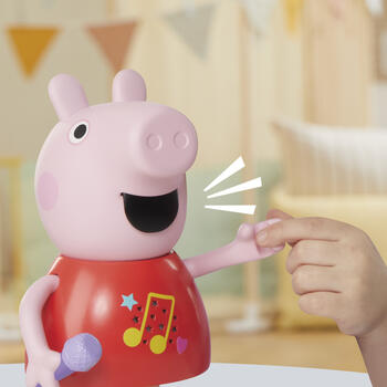 PEPPA PIG интерактивная игрушка Говорящая и Поющая Пеппа (на английском языке) (G0518)