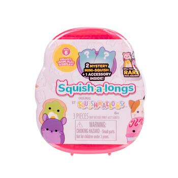 SQUISHMALLOWS SQUISH-A-LONGS Figūriņas slēgtā iepakojumā, 2 gab. 2,5 cm (SQAL0242)