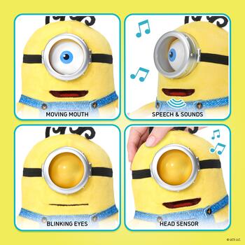REAL FX MINIONS Palm Puppetronic интерактивная игрушка - James (MIN1051)