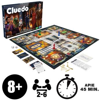 CLUEDO The Classic Mystery Game (in Lithuanian lang.) (F6420LT)