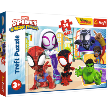 TREFL SPIDER-MAN Макси Пазл Человек-паук Спайди, 24 шт. (14348T)