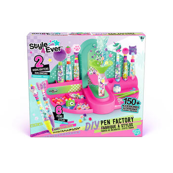 STYLE 4 EVER DIY Pildspalvu dekorēšanas komplekts “Pen Factory” (OFG306)