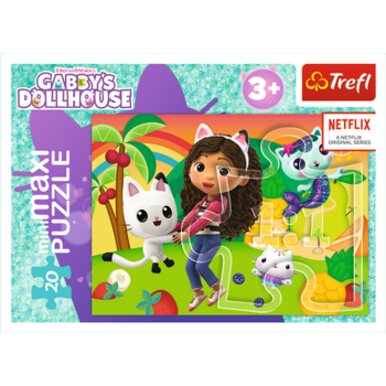 TREFL GABBY´S DOLLHOUSE Мини макси пазл 20 шт. (56041T)