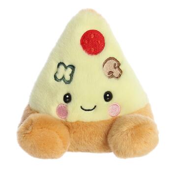 AURORA Palm Pals Plīša rotaļlieta picas šķēlīte Peppa, 12 cm (210649P)