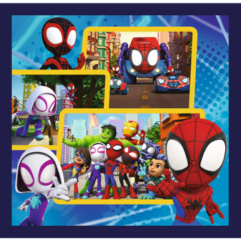 TREFL SPIDEY Комплект пазлов 3в1 (34892T)