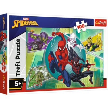 TREFL SPIDER-MAN Пазл Человек-паук, 100 шт. (16519T)