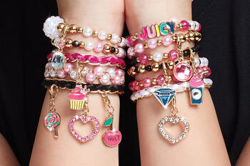 MAKE IT REAL Juicy Couture and Precious rokassprādzes (4408M)