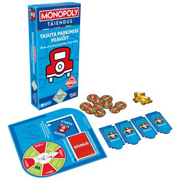 MONOPOLY Board game Free Parking Jackpot expansion (In Estonian lang.) (G0718EST)