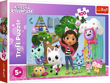 TREFL GABBY´S DOLLHOUSE Пазл , 100 шт. (16464T)