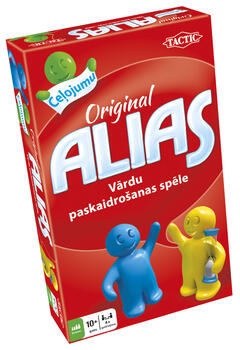 TACTIC Galda spēle Alias Original, ceļojumu versija (Latviešu val.) (53240)