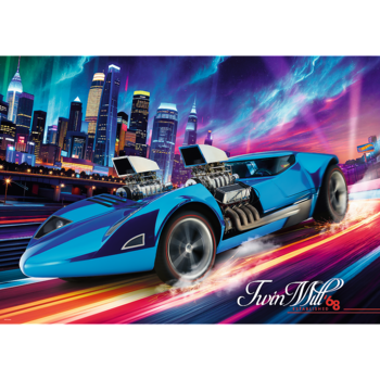 TREFL HOT WHEELS Premium Plus Пазл Twin Mill, 1000 шт. (12092T)