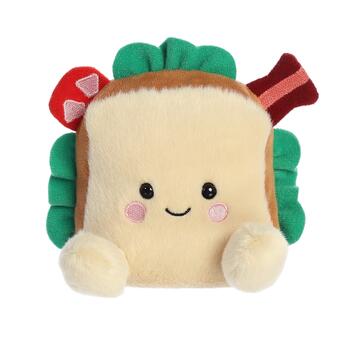 AURORA Palm Pals Plīša rotaļlieta sviestmaize Tomass, 12 cm (230028F)