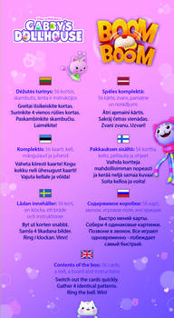 TREFL GABBY´S DOLLHOUSE Galda spēle BoomBoom (02533T)