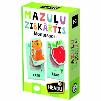 HEADU Montessori zibkartītes mazuļiem (latviešu val.) (LV52996)