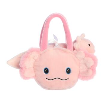 AURORA Fancy Pals мягкая игрушка аксолотль в сумке, 20 см (220897F)